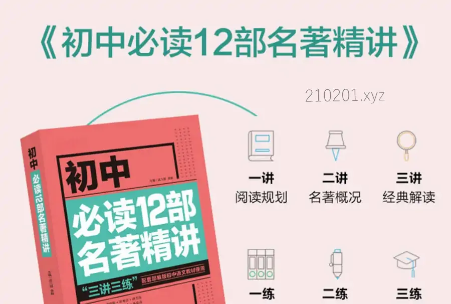 部编初中语文必读名著12部精讲高清视频教程