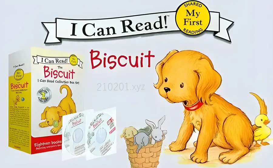 饼干狗系列 Biscuit I Can Read 原版分级读物绘本全套高清PDF绘本+视频+音频+译文