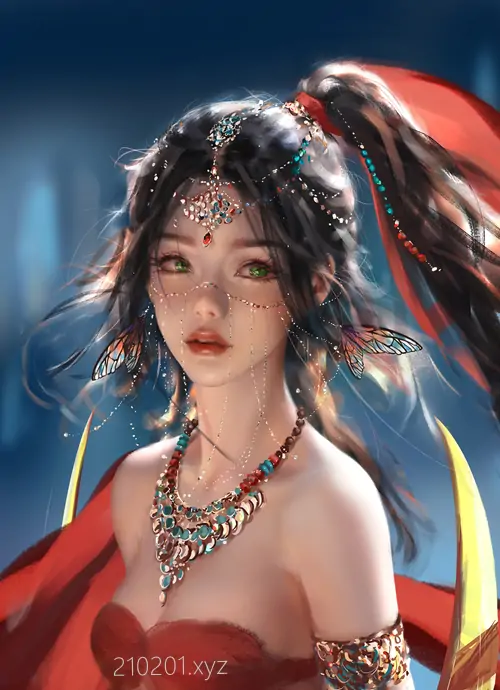 王凌 WLOP 鬼刀/云虫/夭梦等系列精美壁纸插画作品合集下载