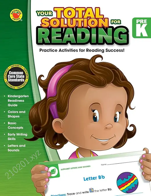Your Total Solution for Reading（PreK-G2）美国幼儿园小学生语言综合能力训练高清PDF下载