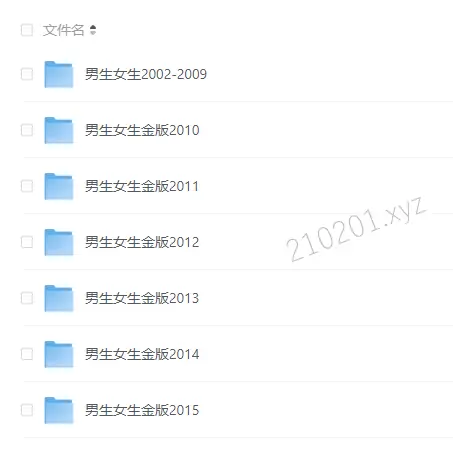 《男生女生》金版杂志 2002-2015 合集
