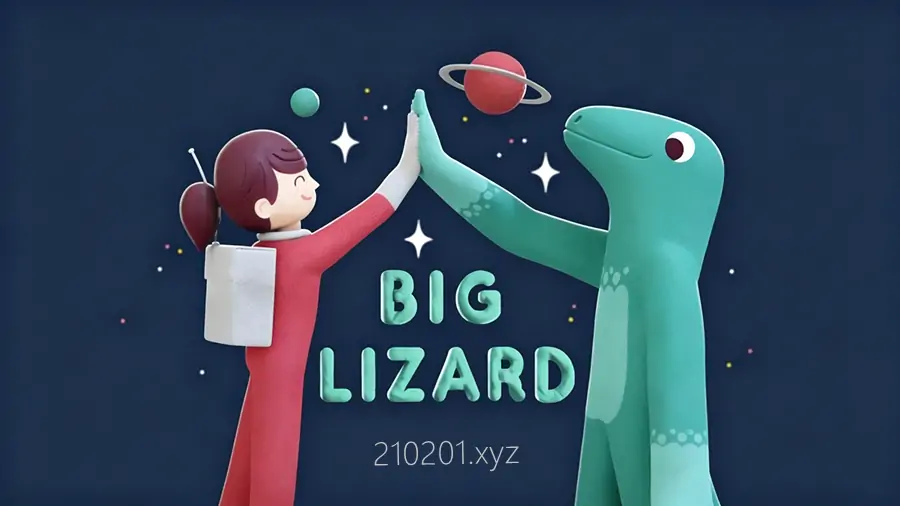 大蜥蜴 Big Lizard 英语动画片全 52 集高清视频+配套 MP3 音频下载