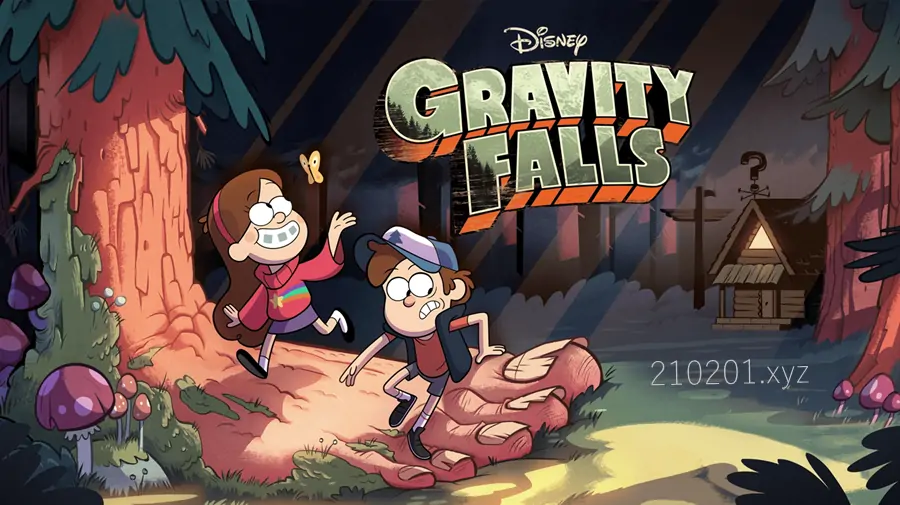 怪诞小镇 Gravity Falls 迪士尼英语动画片1-2季共40集+番外+特辑全集资源​